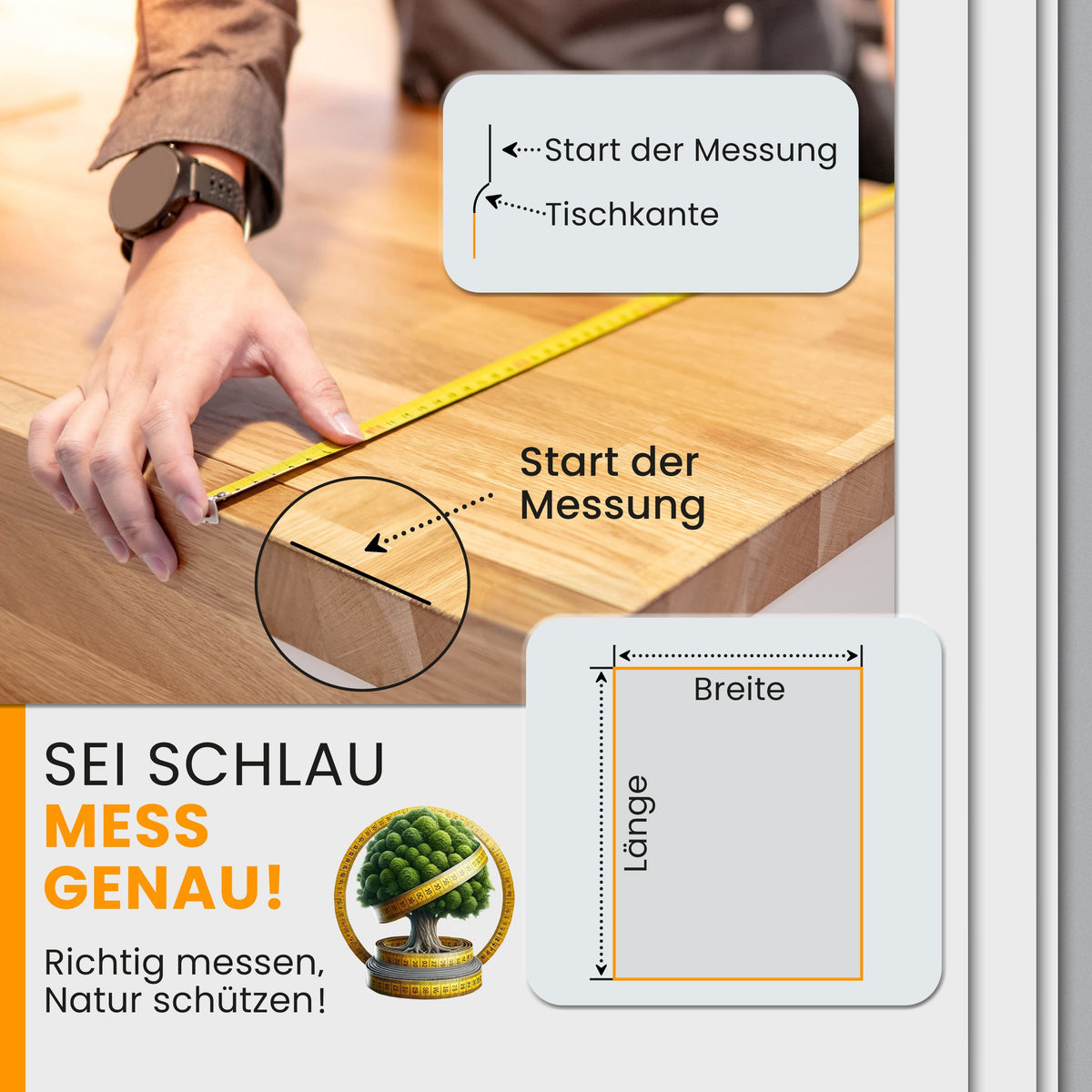 Tischschutzmatte Transparent